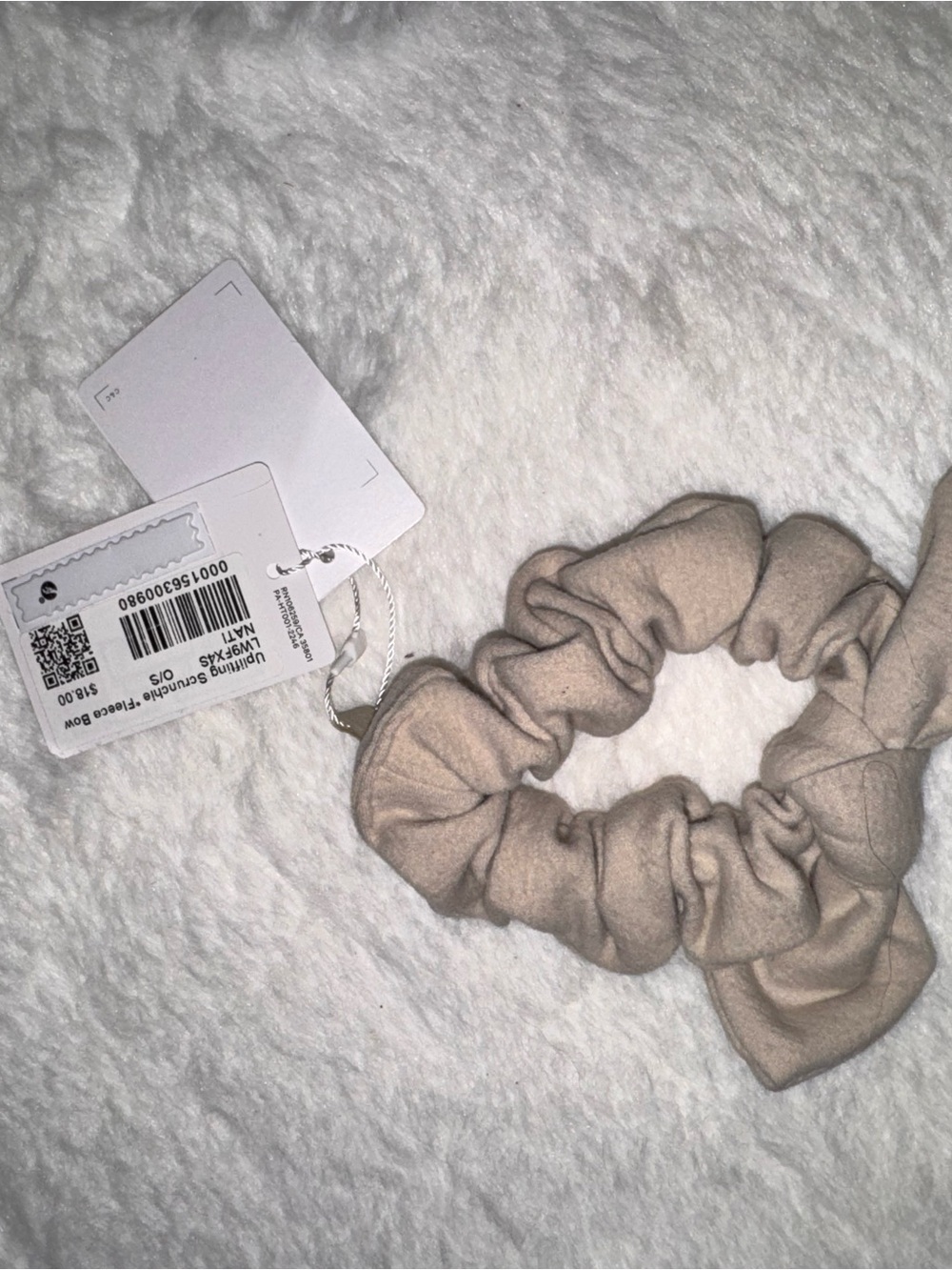 lululemon athletica Beige Hair Scrunchie Duo